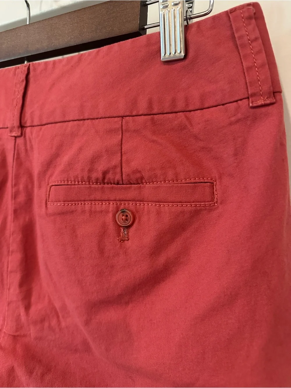 J.Crew Frankie Chino Shorts Women’s Size 4 Pink Cotton Summer Casual